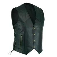 ราคา เสื้อกั๊กหนัง Punk แฟชั่น Casual Coat รถจักรยานยนต์เสื้อกั๊กผู้ชายเสื้อกั๊ก Armada (23797638041)