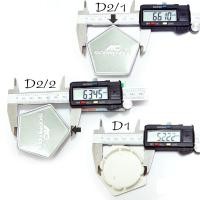 ราคา ฝาครอบดุมล้อ AC Schnitzer Type IV เบนซ์ ดาว 52 mm 66 mm พื้นเงิน โลโก้โลหะ ฝาพลาสติก โปรดวัดขนาดก่อนสั่งซื้อ (21784963150)