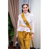 ราคา Nangfa โจงกระเบน ผ้าไหมซาติน สีทอง S M L XL XXL โจงกระเบนสำเร็จ โจงกระเบนผู้หญิง โจง โจงกินรี ราคาเฉพาะโจง Jong (20116984641)