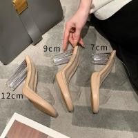 ราคา งานคัดเกรดอย่างดี size 35 42 รองเท้าส้นสูง 3 3 5 4 5 นิ้ว ส้นแก้ว ส้นใส รองเท้าผู้หญิง 349 (11696357937)