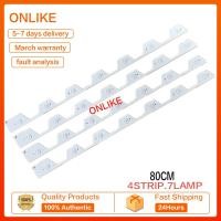 ราคา 4PcsLED Backlight Strips เหมาะสำหรับ TCL L40E5800A UD Light Bar 40HR330M07A1 4C LB4007 HR2 LED TMT 40E5800 4X7 3030C 7S1P (16638148913)
