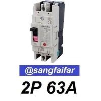 ราคา MITSUBISHI MCCB เบรคเกอร์ สวิตส์ตัดตอนอัติโนมัติ มิตซู No Fuse Breaker NF63CV 2P 40A 50A 63A รุ่น NF63 CV ของแท้ 100 (410886051)