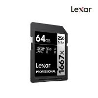 ราคา Lexar SD1667x UHS II U3 V60 SDXC เอสดีการ์ด Full HD 3D 4K RW250 120MB s เมมโมรี่การ์ด (19114815932)