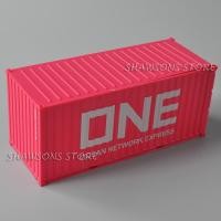 ราคา 620ตู้คอนเทนเนอร์ 20 ฟุต โมเดลของเล่น 1 35 Scale Model Toys 20ft Freight Container For Wagons Railway Sea Shipping (22091952589)