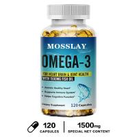 ราคา น้ำมันปลาโอเมก้า 3 ความเข้มข้นสามเท่า EPA DHA ต่อหนึ่งหน่วยบริโภค อาหารเสริมน้ำมันปลาโอเมก้า 3 สำหรับหัวใจ สมอง และระบบภูมิคุ้มกัน (24691197853)