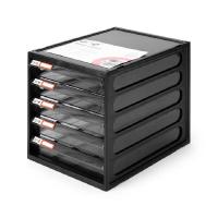 ราคา ONE ตู้เอกสาร 5 ชั้น โครงสีดำ ลิ้นชักสีเทา (7464405199)