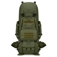 ราคา 90L กระเป๋าเป้สะพายหลังยุทธวิธี Camping กระเป๋าเดินทาง Molle กระเป๋าปีนเขากลางแจ้งเดินป่า Trekking กระเป๋าขนาดใหญ่กีฬา Mountaineering Rucksack (24401722786)