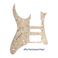 ราคา Pleroo Custom Guitar Parts สำหรับมือซ้าย MIJ Ibanez RG 350 DX กีตาร์ Pickguard HSH Humbucker Scratch Plate Multicolor Choice (22201283783)