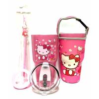 ราคา GF แก้วเยติ เก็บอุณหภูมิ ร้อน เย็น ลายการ์ตูน KITTY คิตตี้ สีชมพูน่ารัก ฟรี ถุงใส่แก้ว หลอดคิตตี้ พร้อมแปรงล้าง ยางรองแก้ว คละสี (1083134597)