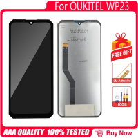 ราคา ต้นฉบับสำหรับ OUKITEL WP23 WP28ชิ้นส่วนจอสัมผัสแอลซีดีของเครื่องแปลงดิจิทัล100 ใหม่ชิ้นส่วนทดแทนการกำหนดตำแหน่ง LCD WP22 OUKITEL WP23 Pro (22293969128)