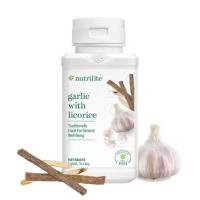 ราคา Garlic With Licorice NUTRILITE 150 Tab กระเทียมอัดเม็ด (20072625823)