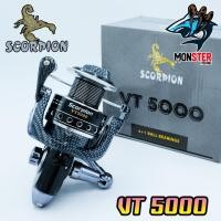 ราคา รอกสปินนิ่ง Scorpion VT2000 3000 4000 5000 ลายแคปล่า (747898279)