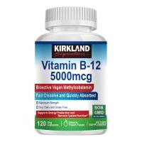 ราคา KIRKLAND Vitamin B12 5000 Mcg เร่งการเผาผลาญพลังงาน เสริมสร้างระบบประสาท (24671065895)