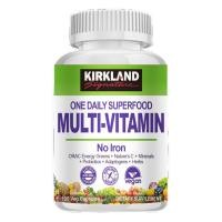 ราคา KIRKLAND Multivitamin 48 Organic Foods ควบคุมภูมิคุ้มกัน เพิ่มความมีชีวิตชีวา อาหารเสริมวิตามินและแร่ธาตุ (24672847604)