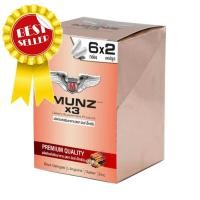 ราคา Munz มันซ์เอ็กซ์ 3 อาหารเสริมผู้ชาย 2 แคปซูล แพ็ค 6 (21114149828)