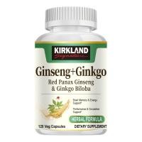 ราคา Kirkland Ginkgo Biloba and Ginseng Supplements พัฒนาความสามารถทางปัญญา บรรเทาความเหนื่อยล้า (24675754903)