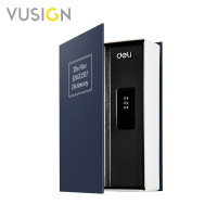 ราคา Deli กล่องเหล็กเก็บเงิน เซฟนิรภัยแบบพกพา เซฟหิ้ว กล่องใส่เงิน กล่องเซฟ ขนาดเล็กกระทัดรัด มีหูหิ้ว Cash Box (22702508836)