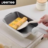 ราคา สินค้ามาใหม่ JEETEE Tamagoyaki Pan กระทะทอดไข่ญี่ปุ่นเคลือบเซรามิกไททาเนียม ไม่ติดกระทะ ปราศจาก PFOA PFAS ใช้ได้กับเตาแม่เหล็กไฟฟ้าและเตาแก๊ส (24458838565)