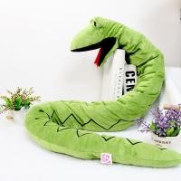 ราคา Plush Doll Cute Animal Shark Toy Long Snake Dinosaur Movable Mouth Puppet Doll (22794215550)