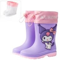 ราคา รองเท้าบูทกันฝน Sanrio Hello Kitty สำหรับเด็ก ป้องกันการลื่น ป้องกันน้ำ รองเท้าบูทกันฝนแบบผูกเชือก สำหรับเด็กผู้หญิง รองเท้าบูทกันฝนแบบลำลอง (23074911989)