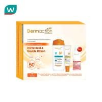 ราคา Dermaction Plus by Watsons เดอมาแอคชัน พลัส บาย วัตสัน แอดวานซ์ ซัน คอมพลีท แอนด์ คลีนเซอร์ เซ็ต (24235118551)
