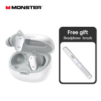 ราคา Monster N LITE หูฟังบลูทูธ5 4 206กีฬาหูฟังไร้สายพร้อมไมค์ควบคุมด้วยการสัมผัสตัดเสียงรบกวน IPX5หูฟัง MH22193กันน้ำ (22869666574)