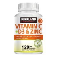 ราคา KIRKLAND Vitamin C D3 and Zinc Capsules ช่วยให้กระดูกแข็งแรงและเสริมสร้างภูมิคุ้มกัน (24670395958)