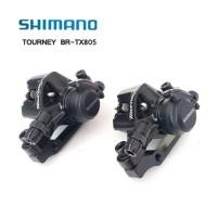 ราคา ดิสเบรคจักรยาน แบบใช้สาย ยี่ห้อ SHIMANO TOURNEY BR TX805 ชุดคาลิปเปอร์เบรคจักรยานชนิดเคเบิ้ลดิส ใช้กับเสือภูเขา รถพับ ราคา ชุด หน้า หลัง (7732224323)
