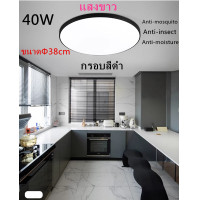 ราคา LEDโคมไฟบางเฉียบเพดาน LED โมเดิร์นรอบ AC220V15w 32W 48W 80W ในร่มอะคริลิค Ultra Thin โคมไฟเพดาน LED ตกแต่งบ้าน (21906343848)