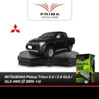 ราคา ผ้าเบรค Prima MITSUBISHI Pickup Triton 2 5 2 8 GLS GLX 4WD ปี 2005 14 ดิสหน้า ดรัมหลัง PDB1774PBS5018 (21377787891)