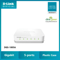 ราคา D Link DGS 1005A 5 Port Gigabit Desktop Switch In Plastic Casing (406953055)