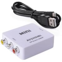 ราคา AV TO HDMI Converter 1080P ตัวแปลงสัญญาณ AV to HDMI Converter RCA TO HDMI Converte (412336087)