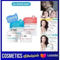 ราคา ส่งฟรี เก็บคูปองส่งฟรีที่หน้าร้านDR Somchai moisturizer day cream night cream ครีมบำรุงผิวหน้า กลางวัน ดร สมชาย 40กรัม แถม ครีมกลางคืน50กรัมมูลค่า399บ (14521437194)