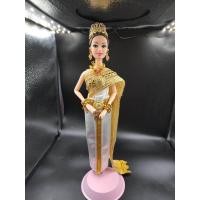ราคา ตุ้กตาพร้อมชุดไทยชุดไทยไซร์บาร์บี้ ถวาย แก้บน แม่ตะเคียนทอง แม่นางกวัก แม่นางไม้สีสันสดใสสวมใส่ได้จริง (15993583474)