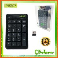 ราคา ANITECH KEYPAD WIRELESS แป้นพิมพ์ตัวเลขไร้สาย N181 RETRACTABLE NUMERIC (7407310205)