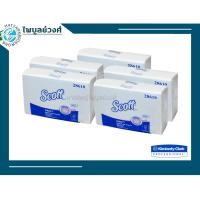 ราคา กระดาษเช็ดมือ ทิชชู่ SCOTT M Fold Towels AIRFLEX จำนวน 5 ห่อ 28610 (2451044704)