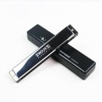 ราคา ฮาร์โมนิก้า สีเงิน ฮาโมนิก้าคีย์C เม้าออแกนขนาด24ช่อง เมาท์ออแกน SILVER Harmonica Swan 24holes Harmonica (333419458)