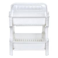 ราคา HomePro ชั้นคว่ำจานพลาสติก 2 ชั้นพร้อมฝาครอบ 3838 แบรนด์ PICNIC WARE (17142779621)