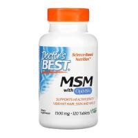 ราคา Doctors Best MSM with OptiMSM 1500 mg 120 Tablets (20805638873)