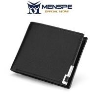 ราคา MENSPE กระเป๋าสตางค์ผู้ชายกระเป๋าสตางค์กระเป๋าสตางค์สั้นแบบเรียบง่าย PU นุ่มกระเป๋าสตางค์ผู้ชายตำแหน่งหลายบัตรกระเป๋าเดินทางผู้ที่ใส่บัตร ID เครดิต Pouch Koin (24819083670)