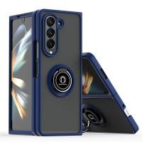 ราคา Samsung Galaxy Z Fold 6 5G เคสโทรศัพท์ผิวด้านพร้อมแหวนใส่นิ้วพับZ Fold4 Fold3 Fold6ทนทานเคสกันกระแทกระดับทหาร5X กันรอยนิ้วมือป้องกันรอยขีดข่วนทนต่อการตกหล่น 7สี (22063597496)