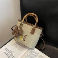 ราคา Movi Katie กระเป๋าสะพายผญ กระเป๋าถือกระเป๋าแฟชั่น กระเป๋าทรงถัง tote bag กระเป๋า สาน เก๋ๆกระเป๋าถือสวยๆ กระเป๋าถือสวยๆกระเป๋า สาน เก๋ๆ ระเป๋าสะพายข้างชายหาดดีไซน์เฉพาะกลุ่มสำหรับผู้หญิง (24803543589)