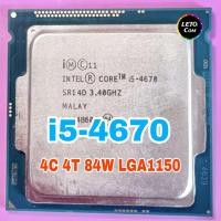 ราคา ซีพียู CPU Intel Core i5 4670 4คอ 4เทรด 84W LGA 1150 ฟรีซิลิโคน1ซอง i5 4670 (22698408909)