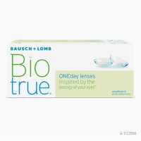 ราคา คอนแทคเลนส์ รายวัน Bausch Lomb Biotrue One day คอนแทคเลนส์รายวัน แพ็ค 30 ชิ้น 15คู่ (16628639205)