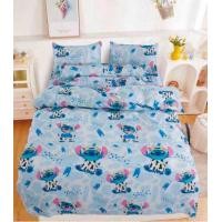 ราคา ชุดผ้าปูที่นอนลายสติช ครบชุด6ชิ้น ขนาด3 5 5 6ฟุต (24692595602)