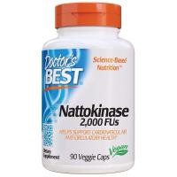 ราคา Doctors Best Nattokinase 2000 Fu Non GMO Gluten Free Vegan Supports Cardiovascular and Circulatory Health 90 VC (23697149594)