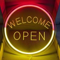 ราคา ป้ายไฟ ป้ายไฟร้าน ป้ายไฟตัวอักษร ป้ายไฟled ป้ายไฟwelcome open ป้ายไฟเปิดร้าน (22839794030)