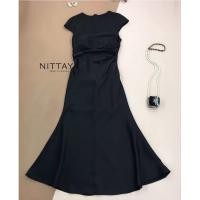 ราคา NITTAYA D2671 ชุดเดรสกระโปรงยาวคอกลมแขนกุดดีเทลแต่งจีบเอวซิปซ่อนด้านหลัง เรียบหรูดูแพงดูไฮทรงสวยเข้ารูป ใส่เที่ยว ออกงาน ดินเนอร์ คาเฟ่ ออกเดท (24143941114)