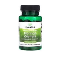 ราคา สารสกัดจากมะรุม Swanson Full Spectrum Moringa Oleifera 400 mg x 60 แคปซูล Capsules (23874048427)