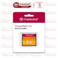 ราคา CompactFlash Card 1GB CF133 Transcend รับประกัน 5 ปี มีใบกำกับภาษี (641509)